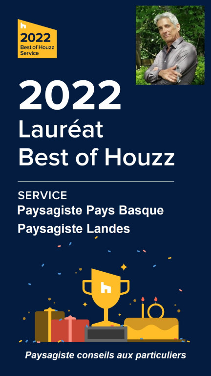 Paysagiste Ahetze recompense Houzz 2022