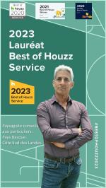 Paysagiste Ahetze recompense Houzz 2023